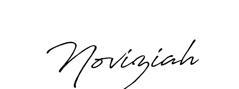 Once you've used our free online signature maker to create your best signature Antro_Vectra_Bolder style, it's time to enjoy all of the benefits that Noviziah name signing documents. Noviziah signature style 7 images and pictures png
