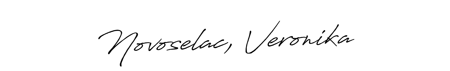 if you are searching for the best signature style for your name Novoselac, Veronika. so please give up your signature search. here we have designed multiple signature styles  using Antro_Vectra_Bolder. Novoselac, Veronika signature style 7 images and pictures png