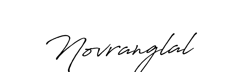 How to make Novranglal signature? Antro_Vectra_Bolder is a professional autograph style. Create handwritten signature for Novranglal name. Novranglal signature style 7 images and pictures png