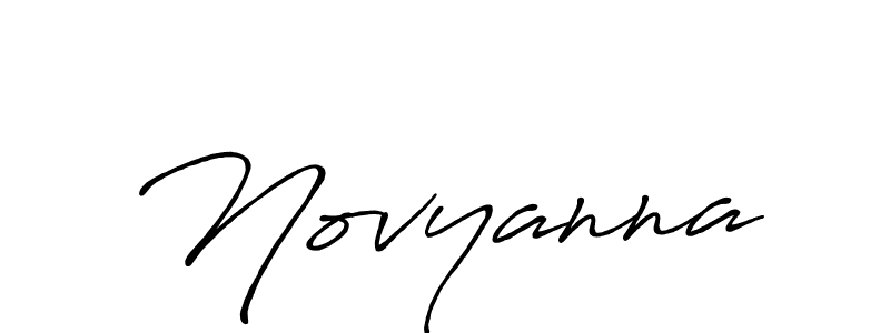 How to make Novyanna signature? Antro_Vectra_Bolder is a professional autograph style. Create handwritten signature for Novyanna name. Novyanna signature style 7 images and pictures png