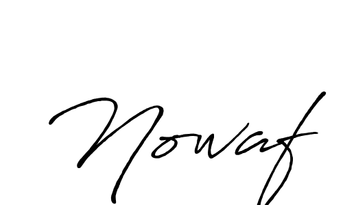 Also we have Nowaf name is the best signature style. Create professional handwritten signature collection using Antro_Vectra_Bolder autograph style. Nowaf signature style 7 images and pictures png
