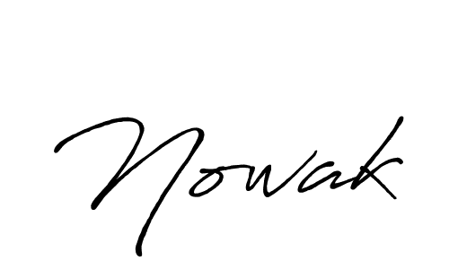 Also You can easily find your signature by using the search form. We will create Nowak name handwritten signature images for you free of cost using Antro_Vectra_Bolder sign style. Nowak signature style 7 images and pictures png