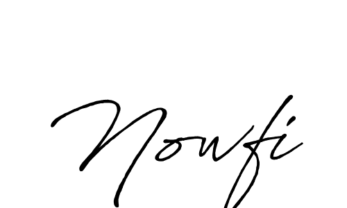 You should practise on your own different ways (Antro_Vectra_Bolder) to write your name (Nowfi) in signature. don't let someone else do it for you. Nowfi signature style 7 images and pictures png