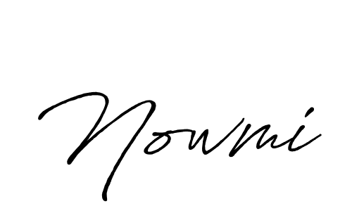 How to Draw Nowmi signature style? Antro_Vectra_Bolder is a latest design signature styles for name Nowmi. Nowmi signature style 7 images and pictures png