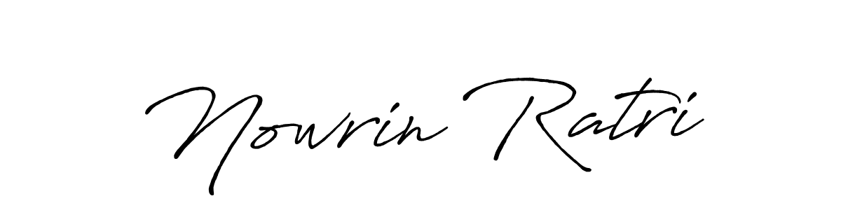 How to Draw Nowrin Ratri signature style? Antro_Vectra_Bolder is a latest design signature styles for name Nowrin Ratri. Nowrin Ratri signature style 7 images and pictures png