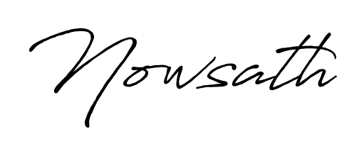 How to make Nowsath name signature. Use Antro_Vectra_Bolder style for creating short signs online. This is the latest handwritten sign. Nowsath signature style 7 images and pictures png