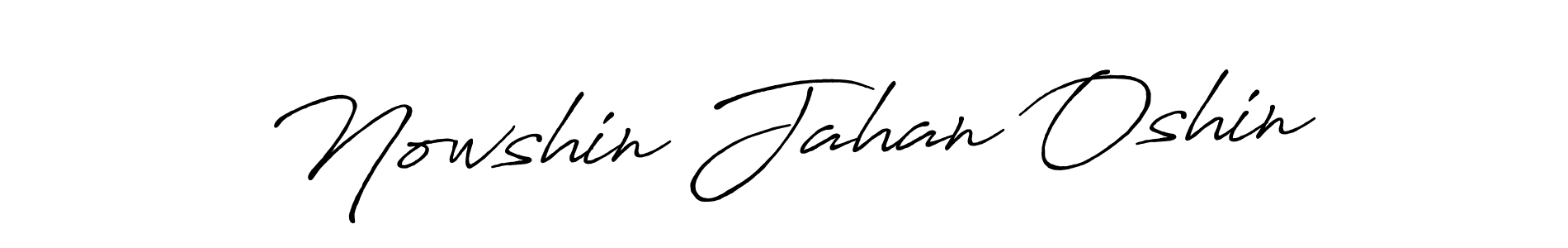 Also we have Nowshin Jahan Oshin name is the best signature style. Create professional handwritten signature collection using Antro_Vectra_Bolder autograph style. Nowshin Jahan Oshin signature style 7 images and pictures png