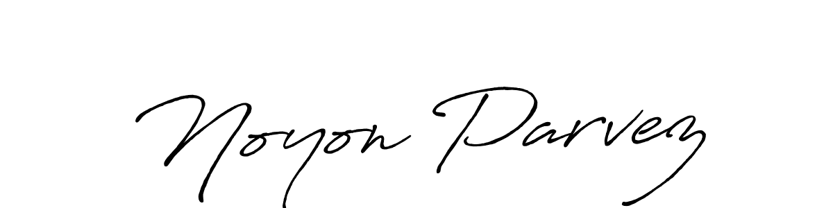 Once you've used our free online signature maker to create your best signature Antro_Vectra_Bolder style, it's time to enjoy all of the benefits that Noyon Parvez name signing documents. Noyon Parvez signature style 7 images and pictures png