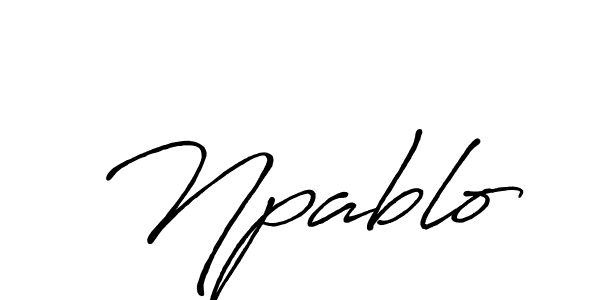 Antro_Vectra_Bolder is a professional signature style that is perfect for those who want to add a touch of class to their signature. It is also a great choice for those who want to make their signature more unique. Get Npablo name to fancy signature for free. Npablo signature style 7 images and pictures png
