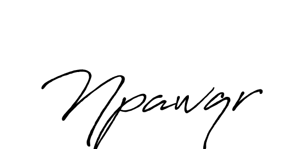 Make a beautiful signature design for name Npawqr. Use this online signature maker to create a handwritten signature for free. Npawqr signature style 7 images and pictures png