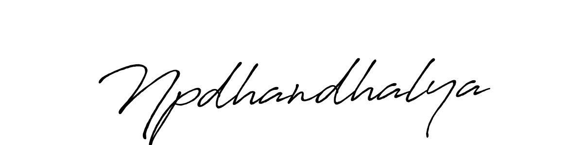 Npdhandhalya stylish signature style. Best Handwritten Sign (Antro_Vectra_Bolder) for my name. Handwritten Signature Collection Ideas for my name Npdhandhalya. Npdhandhalya signature style 7 images and pictures png