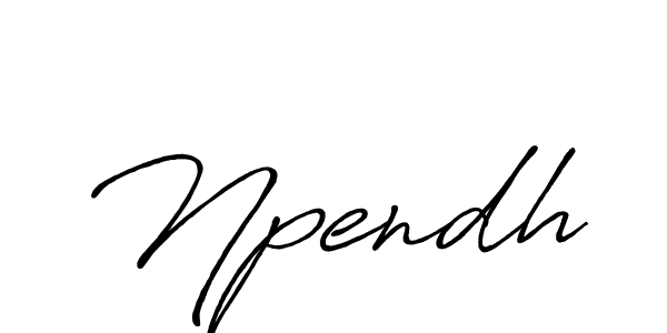 Make a beautiful signature design for name Npendh. Use this online signature maker to create a handwritten signature for free. Npendh signature style 7 images and pictures png