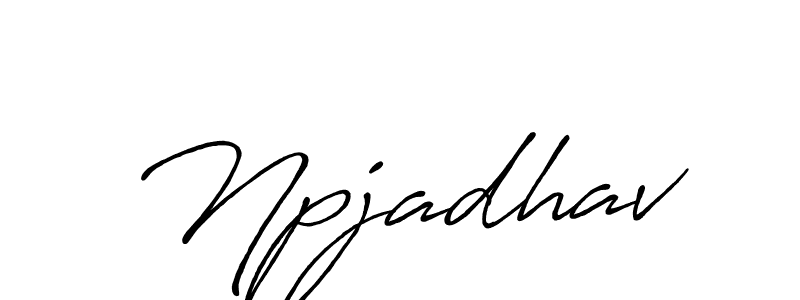 Also You can easily find your signature by using the search form. We will create Npjadhav name handwritten signature images for you free of cost using Antro_Vectra_Bolder sign style. Npjadhav signature style 7 images and pictures png
