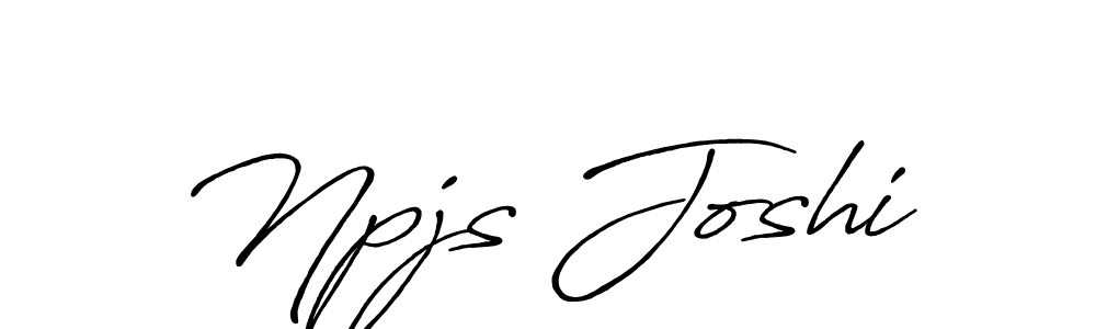 Once you've used our free online signature maker to create your best signature Antro_Vectra_Bolder style, it's time to enjoy all of the benefits that Npjs Joshi name signing documents. Npjs Joshi signature style 7 images and pictures png