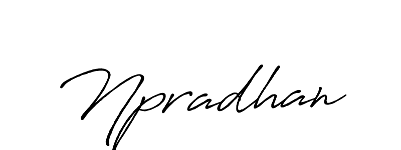 How to make Npradhan name signature. Use Antro_Vectra_Bolder style for creating short signs online. This is the latest handwritten sign. Npradhan signature style 7 images and pictures png