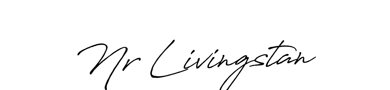 It looks lik you need a new signature style for name Nr Livingstan. Design unique handwritten (Antro_Vectra_Bolder) signature with our free signature maker in just a few clicks. Nr Livingstan signature style 7 images and pictures png