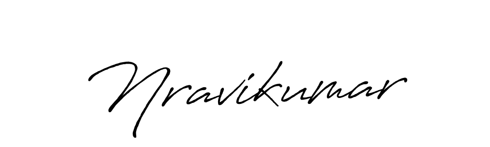 It looks lik you need a new signature style for name Nravikumar. Design unique handwritten (Antro_Vectra_Bolder) signature with our free signature maker in just a few clicks. Nravikumar signature style 7 images and pictures png