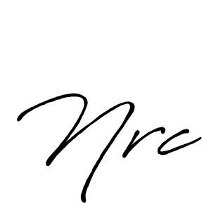 Once you've used our free online signature maker to create your best signature Antro_Vectra_Bolder style, it's time to enjoy all of the benefits that Nrc name signing documents. Nrc signature style 7 images and pictures png