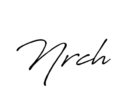 How to Draw Nrch signature style? Antro_Vectra_Bolder is a latest design signature styles for name Nrch. Nrch signature style 7 images and pictures png