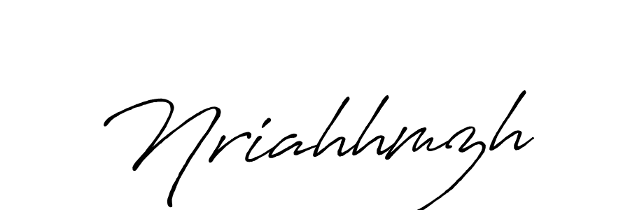 Antro_Vectra_Bolder is a professional signature style that is perfect for those who want to add a touch of class to their signature. It is also a great choice for those who want to make their signature more unique. Get Nriahhmzh name to fancy signature for free. Nriahhmzh signature style 7 images and pictures png