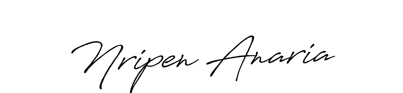 if you are searching for the best signature style for your name Nripen Anaria. so please give up your signature search. here we have designed multiple signature styles  using Antro_Vectra_Bolder. Nripen Anaria signature style 7 images and pictures png