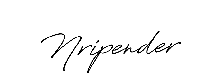 It looks lik you need a new signature style for name Nripender. Design unique handwritten (Antro_Vectra_Bolder) signature with our free signature maker in just a few clicks. Nripender signature style 7 images and pictures png