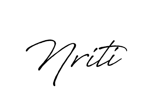 Similarly Antro_Vectra_Bolder is the best handwritten signature design. Signature creator online .You can use it as an online autograph creator for name Nriti. Nriti signature style 7 images and pictures png