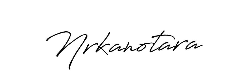 It looks lik you need a new signature style for name Nrkanotara. Design unique handwritten (Antro_Vectra_Bolder) signature with our free signature maker in just a few clicks. Nrkanotara signature style 7 images and pictures png