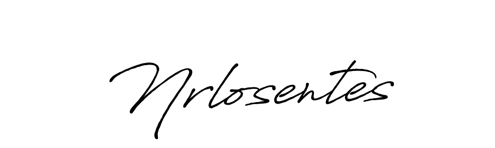 Also we have Nrlosentes name is the best signature style. Create professional handwritten signature collection using Antro_Vectra_Bolder autograph style. Nrlosentes signature style 7 images and pictures png