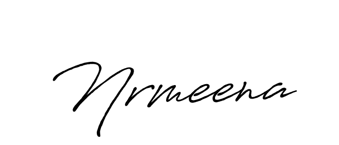 Make a beautiful signature design for name Nrmeena. Use this online signature maker to create a handwritten signature for free. Nrmeena signature style 7 images and pictures png