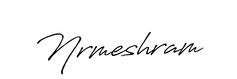 You can use this online signature creator to create a handwritten signature for the name Nrmeshram. This is the best online autograph maker. Nrmeshram signature style 7 images and pictures png