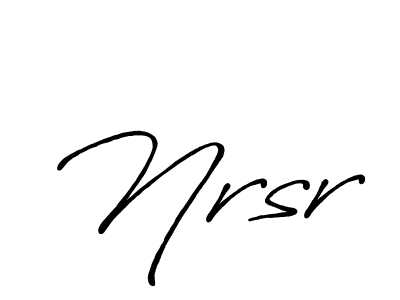Similarly Antro_Vectra_Bolder is the best handwritten signature design. Signature creator online .You can use it as an online autograph creator for name Nrsr. Nrsr signature style 7 images and pictures png