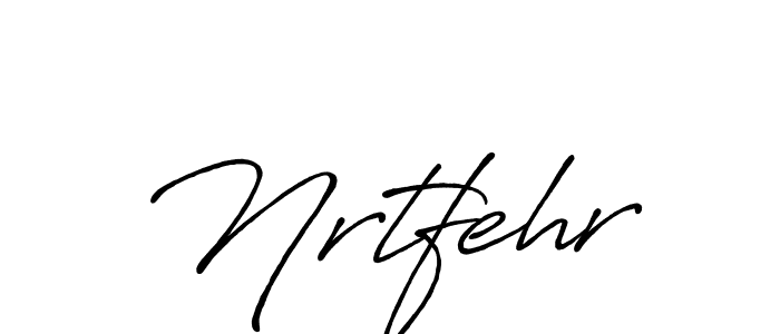 The best way (Antro_Vectra_Bolder) to make a short signature is to pick only two or three words in your name. The name Nrtfehr include a total of six letters. For converting this name. Nrtfehr signature style 7 images and pictures png