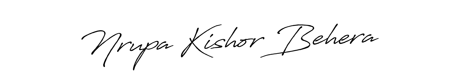 How to Draw Nrupa Kishor Behera signature style? Antro_Vectra_Bolder is a latest design signature styles for name Nrupa Kishor Behera. Nrupa Kishor Behera signature style 7 images and pictures png