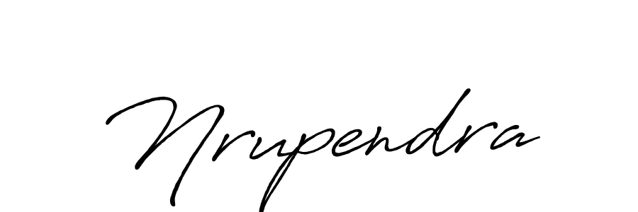 if you are searching for the best signature style for your name Nrupendra. so please give up your signature search. here we have designed multiple signature styles  using Antro_Vectra_Bolder. Nrupendra signature style 7 images and pictures png