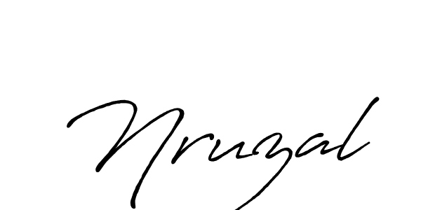 if you are searching for the best signature style for your name Nruzal. so please give up your signature search. here we have designed multiple signature styles  using Antro_Vectra_Bolder. Nruzal signature style 7 images and pictures png