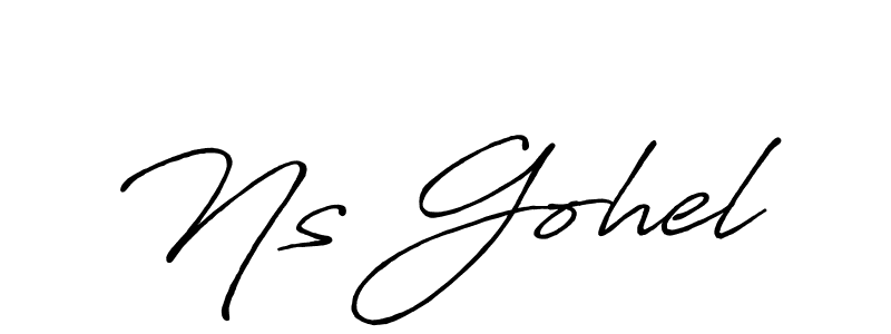 Check out images of Autograph of Ns Gohel name. Actor Ns Gohel Signature Style. Antro_Vectra_Bolder is a professional sign style online. Ns Gohel signature style 7 images and pictures png