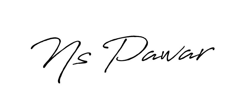 Antro_Vectra_Bolder is a professional signature style that is perfect for those who want to add a touch of class to their signature. It is also a great choice for those who want to make their signature more unique. Get Ns Pawar name to fancy signature for free. Ns Pawar signature style 7 images and pictures png