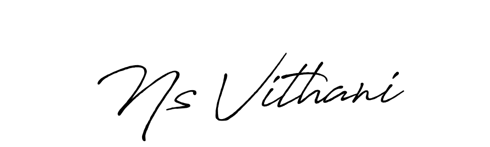 Make a short Ns Vithani signature style. Manage your documents anywhere anytime using Antro_Vectra_Bolder. Create and add eSignatures, submit forms, share and send files easily. Ns Vithani signature style 7 images and pictures png