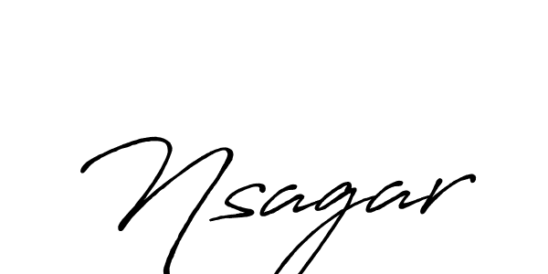 This is the best signature style for the Nsagar name. Also you like these signature font (Antro_Vectra_Bolder). Mix name signature. Nsagar signature style 7 images and pictures png