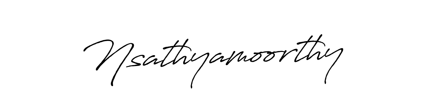 Similarly Antro_Vectra_Bolder is the best handwritten signature design. Signature creator online .You can use it as an online autograph creator for name Nsathyamoorthy. Nsathyamoorthy signature style 7 images and pictures png