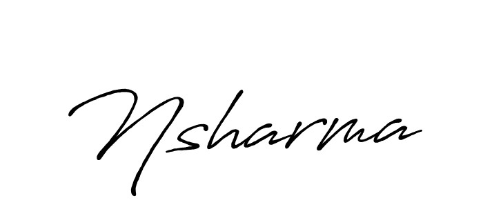See photos of Nsharma official signature by Spectra . Check more albums & portfolios. Read reviews & check more about Antro_Vectra_Bolder font. Nsharma signature style 7 images and pictures png