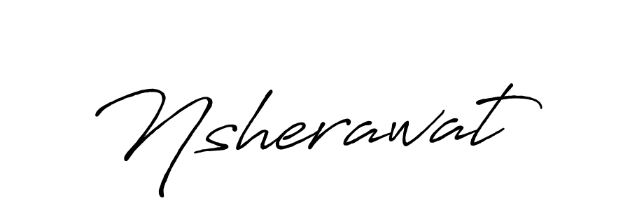 Here are the top 10 professional signature styles for the name Nsherawat. These are the best autograph styles you can use for your name. Nsherawat signature style 7 images and pictures png