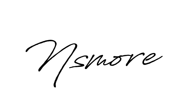 Antro_Vectra_Bolder is a professional signature style that is perfect for those who want to add a touch of class to their signature. It is also a great choice for those who want to make their signature more unique. Get Nsmore name to fancy signature for free. Nsmore signature style 7 images and pictures png