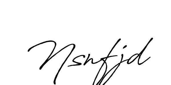 Nsnfjd stylish signature style. Best Handwritten Sign (Antro_Vectra_Bolder) for my name. Handwritten Signature Collection Ideas for my name Nsnfjd. Nsnfjd signature style 7 images and pictures png