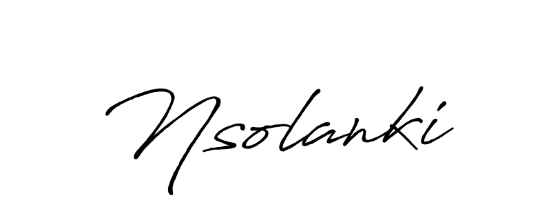 Make a beautiful signature design for name Nsolanki. Use this online signature maker to create a handwritten signature for free. Nsolanki signature style 7 images and pictures png