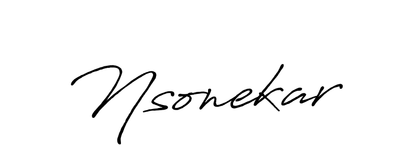 Here are the top 10 professional signature styles for the name Nsonekar. These are the best autograph styles you can use for your name. Nsonekar signature style 7 images and pictures png