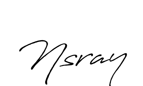 Once you've used our free online signature maker to create your best signature Antro_Vectra_Bolder style, it's time to enjoy all of the benefits that Nsray name signing documents. Nsray signature style 7 images and pictures png