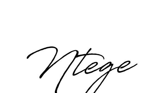 The best way (Antro_Vectra_Bolder) to make a short signature is to pick only two or three words in your name. The name Ntege include a total of six letters. For converting this name. Ntege signature style 7 images and pictures png