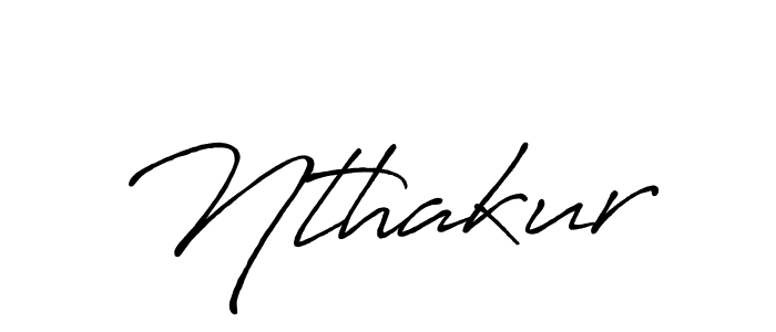 Design your own signature with our free online signature maker. With this signature software, you can create a handwritten (Antro_Vectra_Bolder) signature for name Nthakur. Nthakur signature style 7 images and pictures png